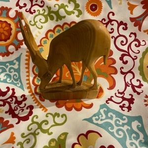 Besmo Hand Carved Antelope/Gazelle
